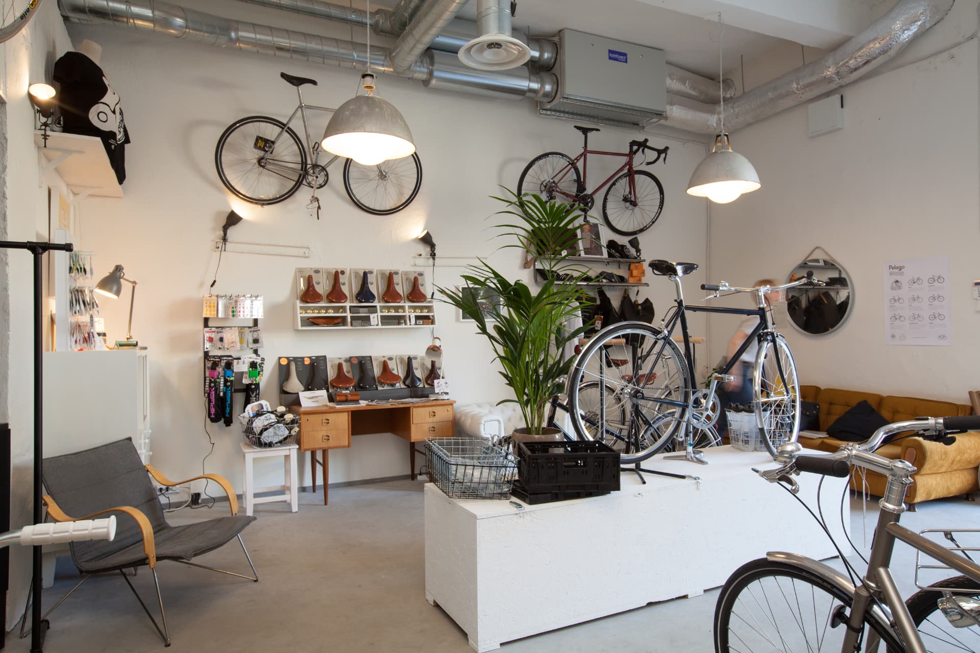 Jooks Bicycle Studio — bicycles on display